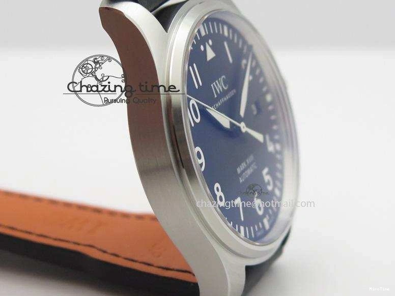 MIROTIME 0212 Mark XVIII IW327001 V6F Best Edition Black Dial On Black Leather Strap A Tailored 7307